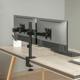 Brateck LDT66-C024 Steel Articulating Dual Monitor Arm - Gavisco Office Furniture